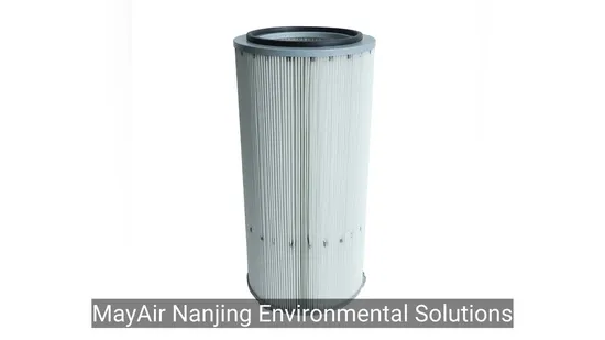 Mayair F8 F9 High Efficiency Cylindrical Air Filter Cartridge for Air Cleaning
